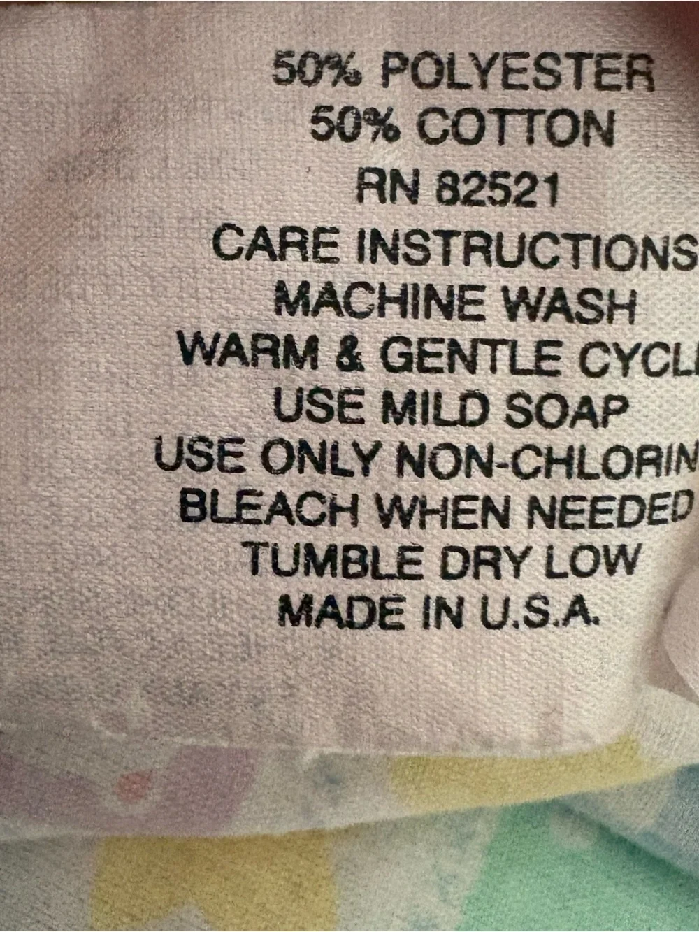 Little Bedding vtg little